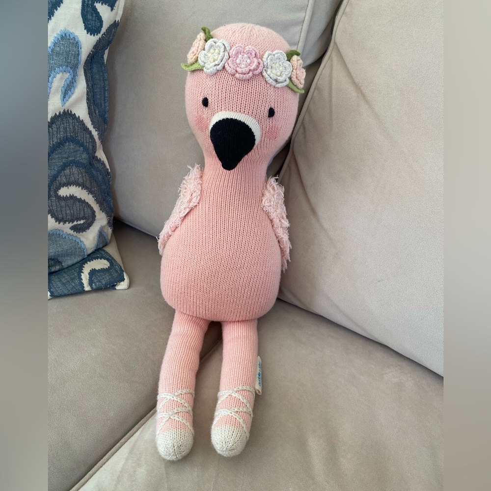 Cuddle + Kind Penelope the Flamingo 20" (regular)